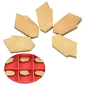 Set of 10 Carbide Inserts for ZQMX 3N111E SP300 GTN3 (3mm CutOff Grooving)