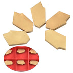 Set of 10 Carbide Inserts for ZQMX 3N111E SP300 GTN3 (3mm CutOff Grooving)