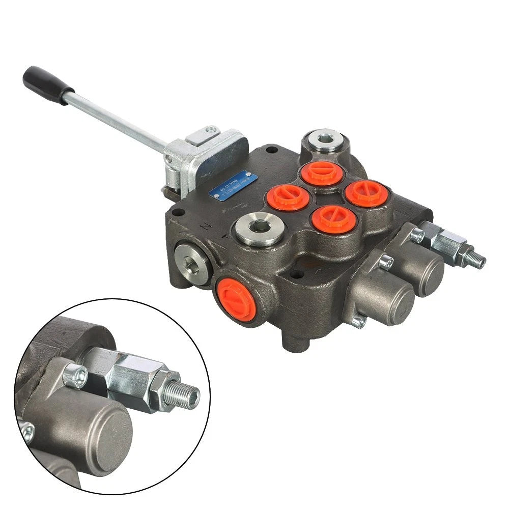 2X Hydraulic Directional Control Valve for Tractor Loader (w/Joystick)