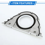 1 Pc Rear Crankshaft Oil Seal with Flange for BMW X5 550i (2007-2013)