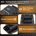 Parking Brake Switch 61319349036 for BMW X5 F15 F85 (2014–2018) & X6 F16 (2014–2019)