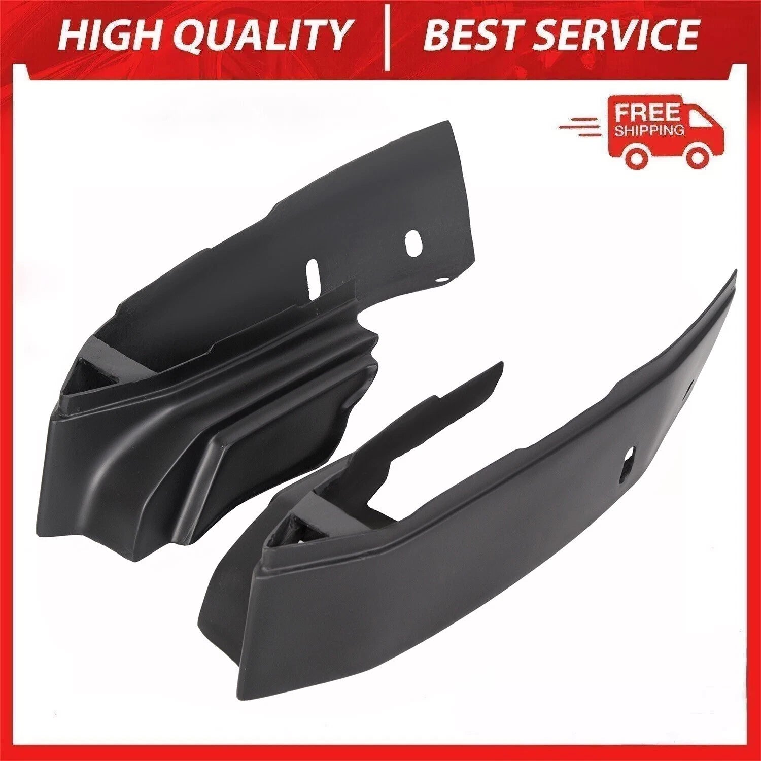 Rear Fiberglass Bumper Fillers for Cadillac Fleetwood Brougham Deville (1980–1992)