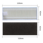 Nylon Bristle Accessories for Robot Vacuum (Compatible with )