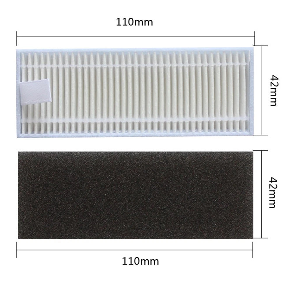 Nylon Bristle Accessories for Robot Vacuum (Compatible with )