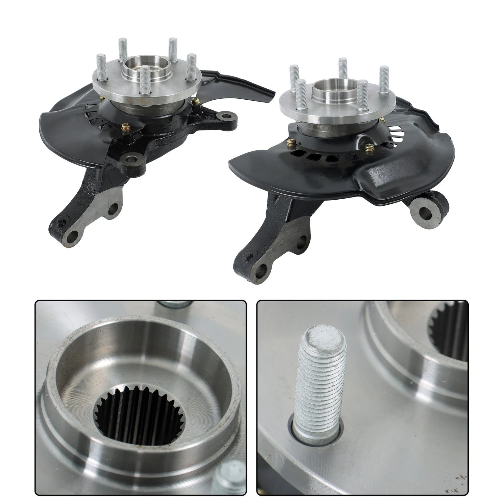 2X Steering Knuckle Assembly for Toyota Highlander (2004-2007)