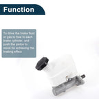 Brake Master Cylinder with Reservoir No. 585102E100 for Hyundai Tucson (2004–2012)