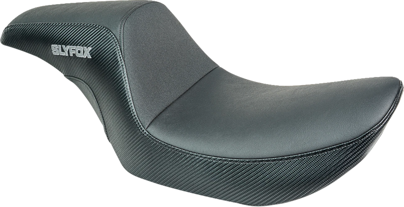Drifter Seat for FXR (1982–2000) - Black Vinyl - SlyFox4681B
