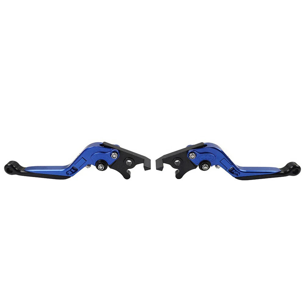 CNC Blue Extendable Brake Clutch Levers for Honda CBR650R CB650R/F (14-23)