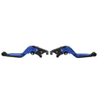 CNC Blue Extendable Brake Clutch Levers for Honda CBR650R CB650R/F (14-23)
