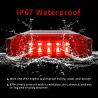 Pair Rear Tail Lights for Polaris Ranger 570 XP 900 XP 1000 (2013–2020)