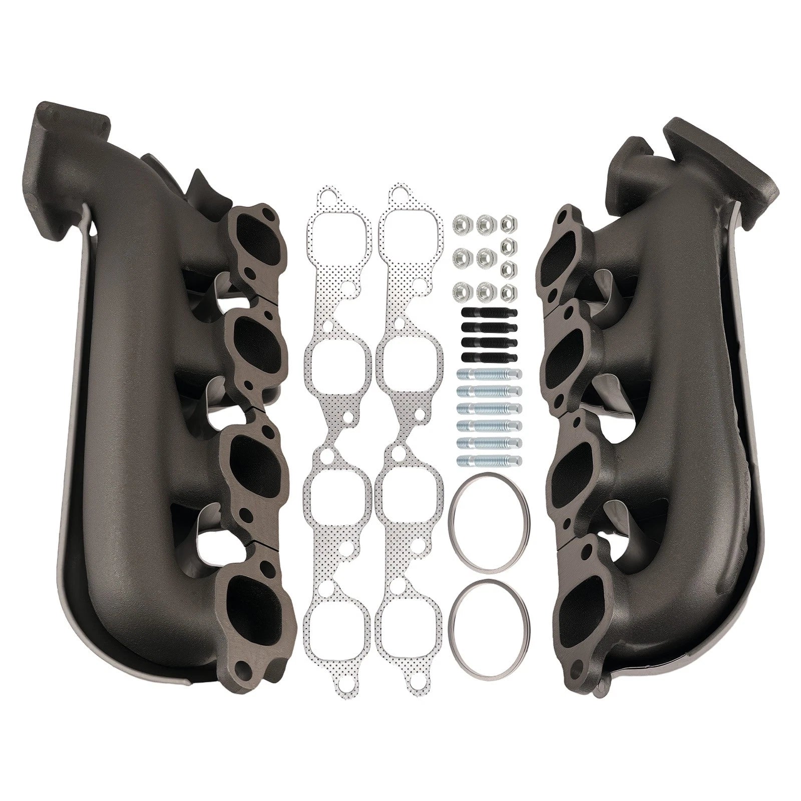 Pair Exhaust Manifold for Chevy GMC 2500HD 3500 V8 8.1L (2001–2007) 674-728 674-729