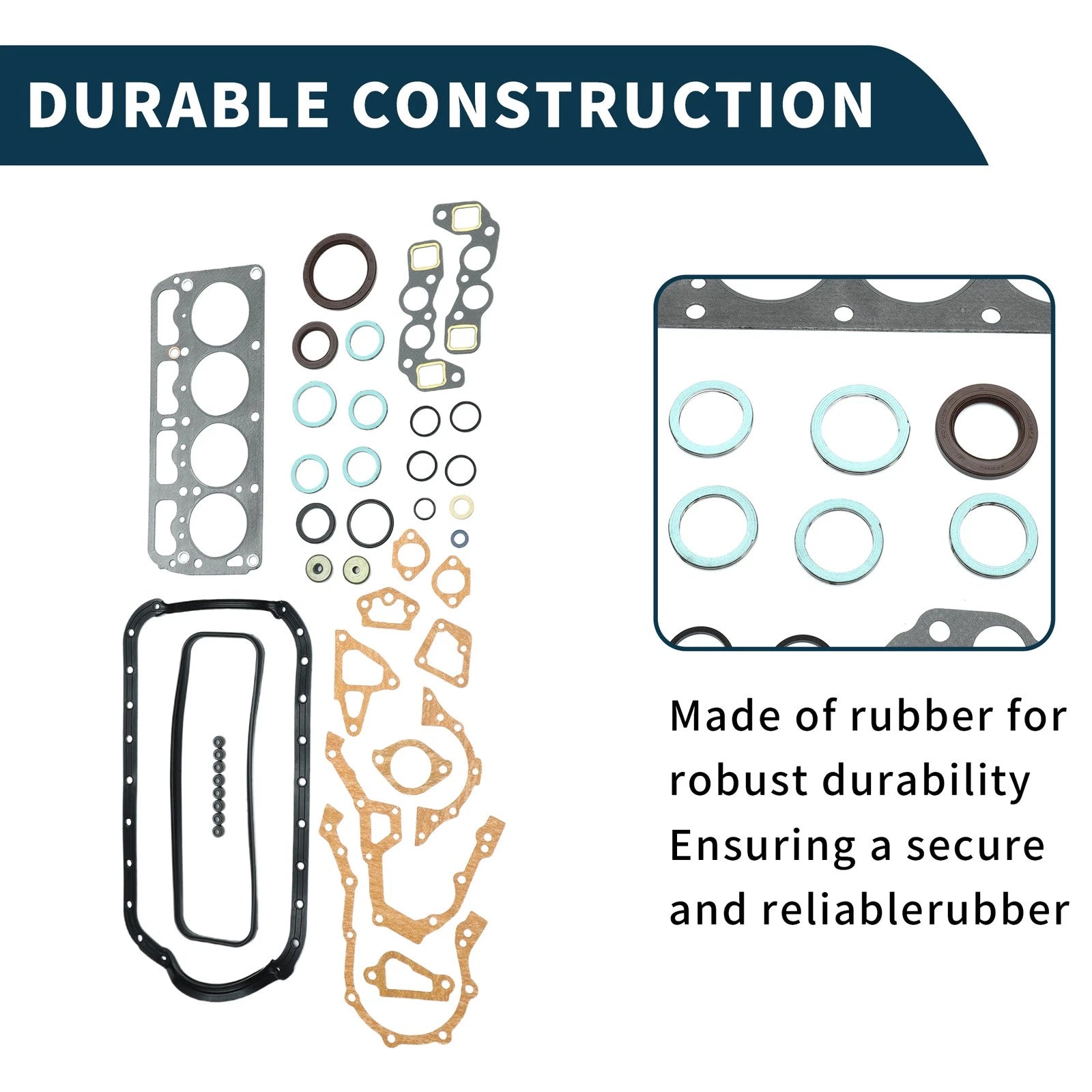 Cylinder Head Gasket Kit No. 411113032 for Toyota 3K/4K (Year Range)