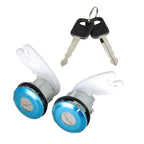 Door Lock Cylinder Set with Keys for Ford E-150 E-250 F-150 (1992–2004)