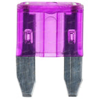 100 x Mini-Blade ATM Fuses 3Amp Purple