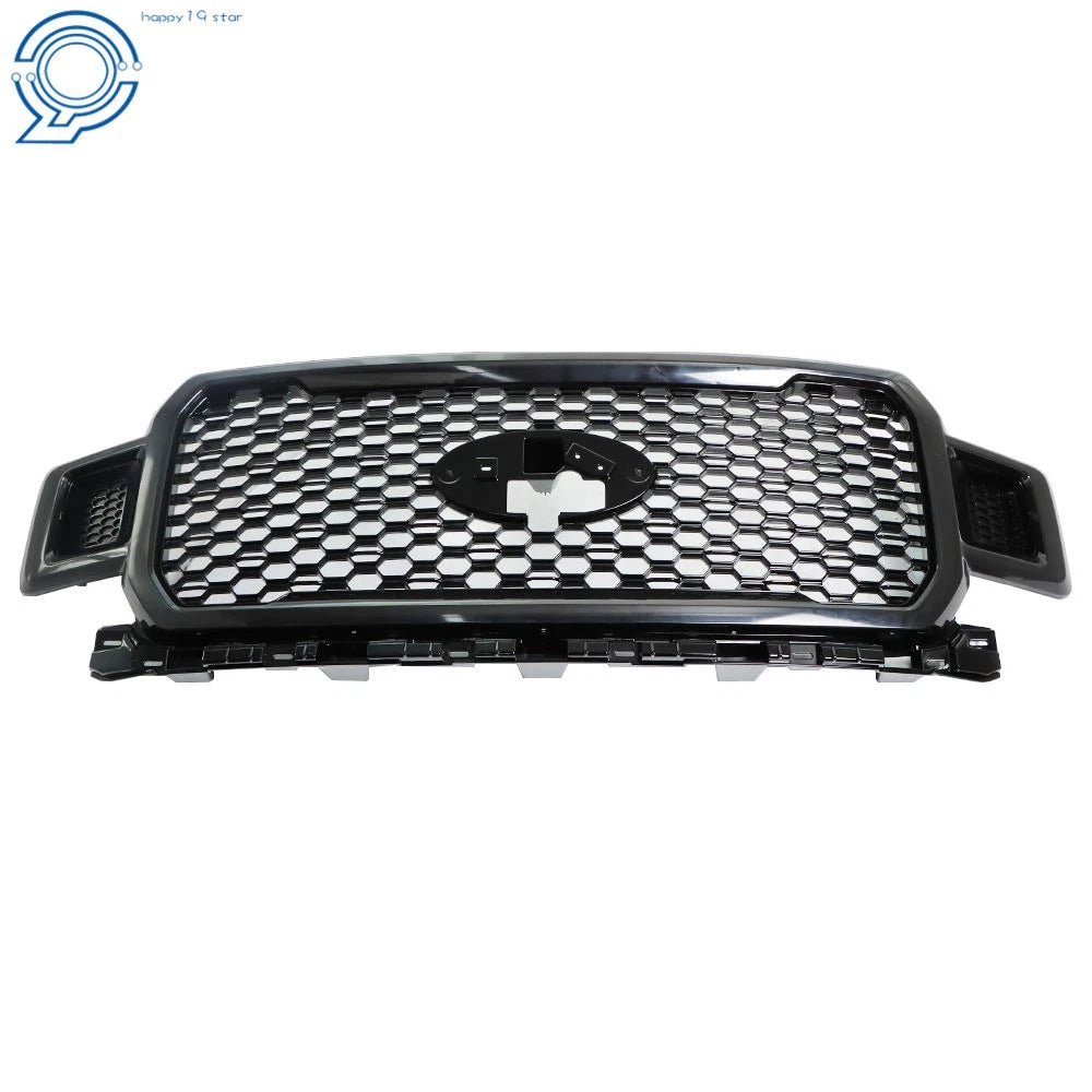 Front Radiator Grille Assembly for Ford F-150 (2018–2020) Shadow Black