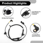 ABS Wheel Speed Sensor for Ford F-250 Super Duty (2011–2016) No.DC3Z2C204A