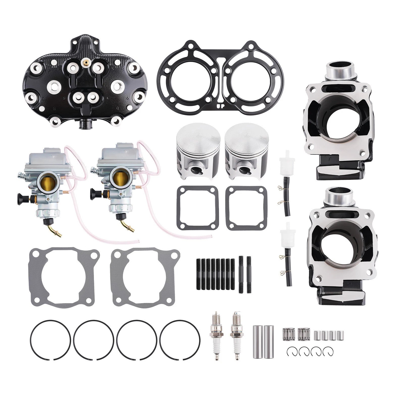 Carburetor Kit for Yamaha Banshee 350 (1987–2006) - Includes Head, Piston, Gasket