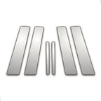 6Pc Chrome Pillar Post Covers for Dodge Durango (2004–2010)