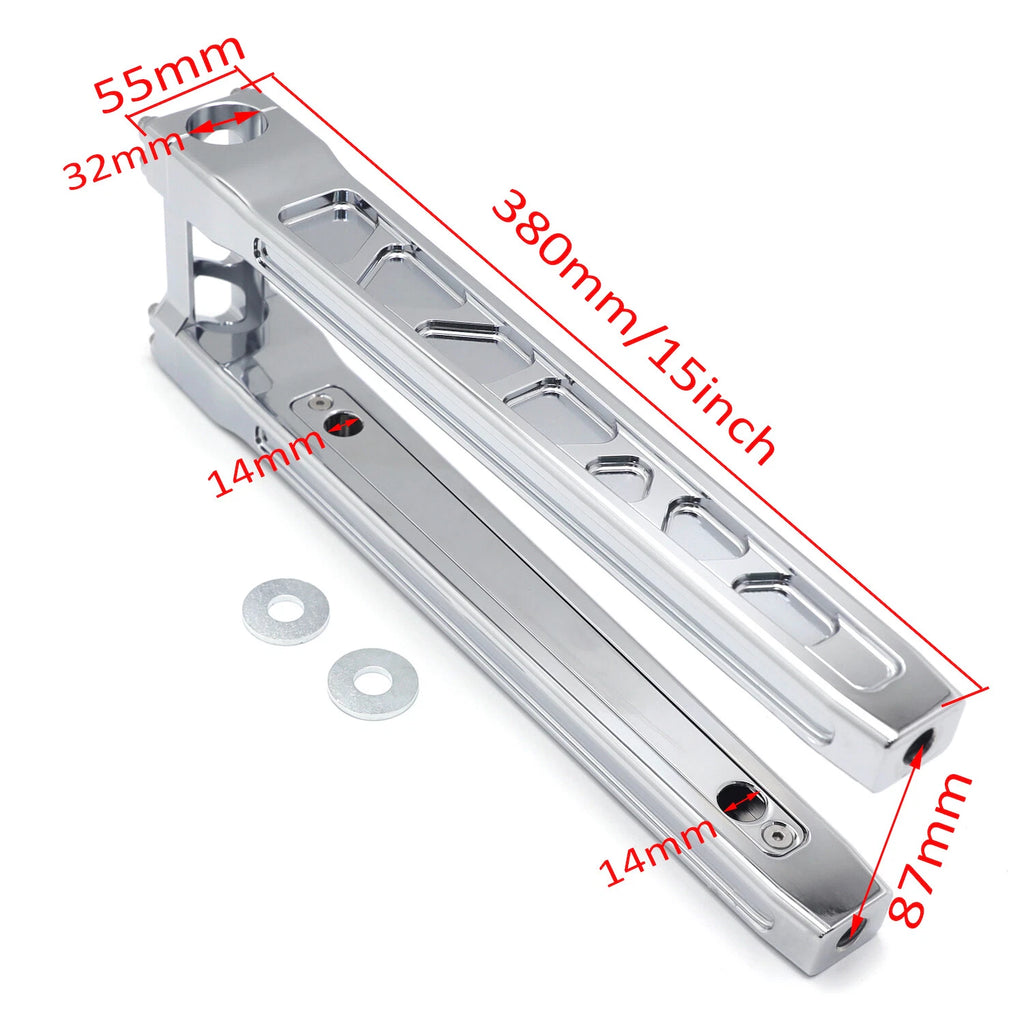 14" Riser 32mm Handlebar Top Clamp for H-D Softail Fat Boy Dyna (–2023)