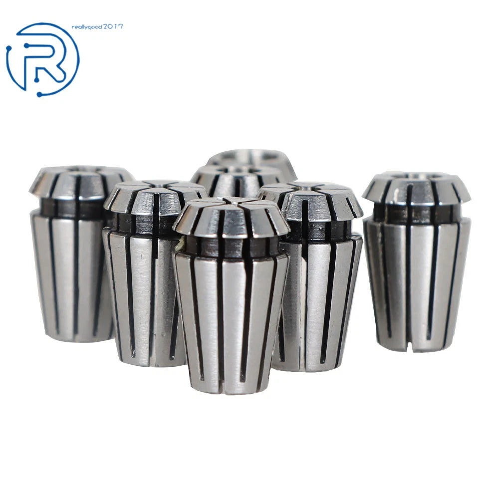 7Pcs ER11 Spring Collet Set for CNC Milling Lathe Engraving Machine
