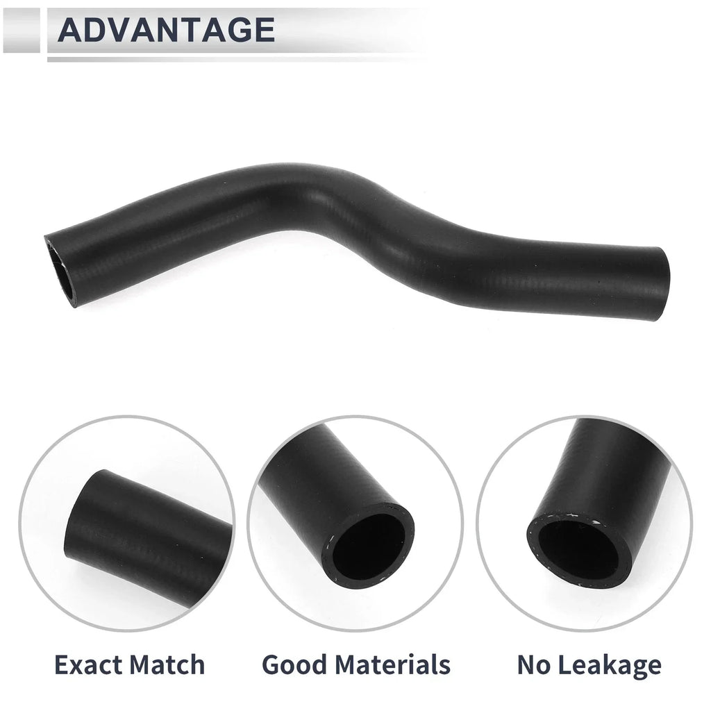 Radiator Coolant Hose for Honda Civic (1992-2000) Rubber Black 1 x Piece
