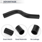 Radiator Coolant Hose for Honda Civic (1992-2000) Rubber Black 1 x Piece