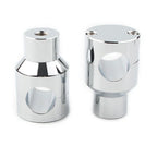 Handlebar Mount Adapter Risers Clamp for Honda Harley Chrome