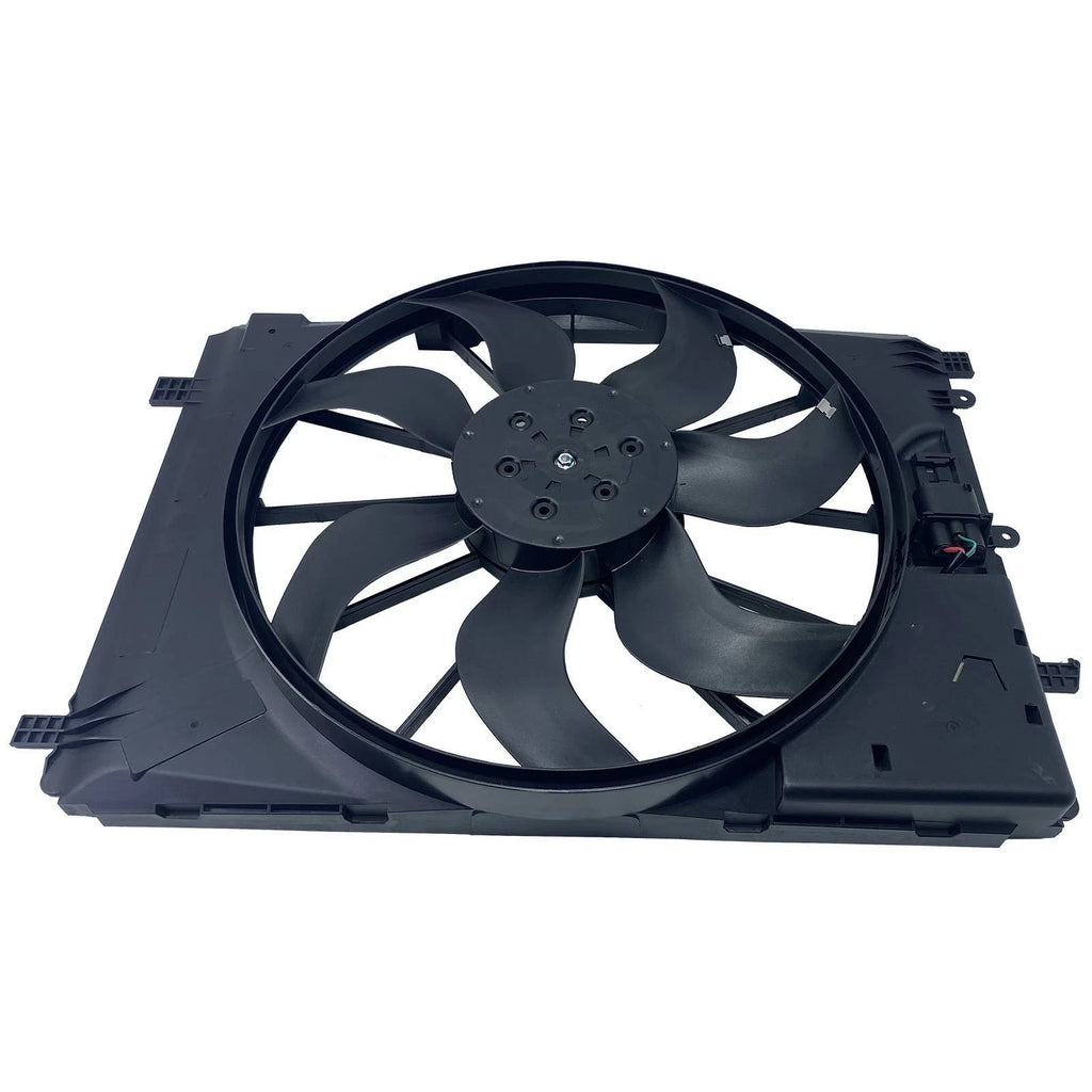 Radiator Cooling Fan Assembly for Mercedes-Benz CLA250 GLA250 SLK250 (2014–2019)