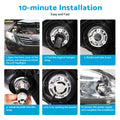 2X H4 LED Headlight Globes Kit Hi/Low Beam 9000LM for HB2 9003