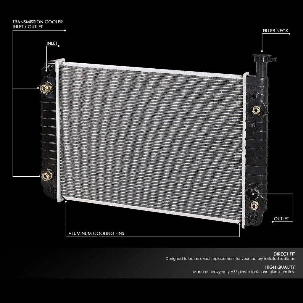 Full Aluminum Core Radiator for GMC Safari/Chevy Astro (1985–1994) DPI 312