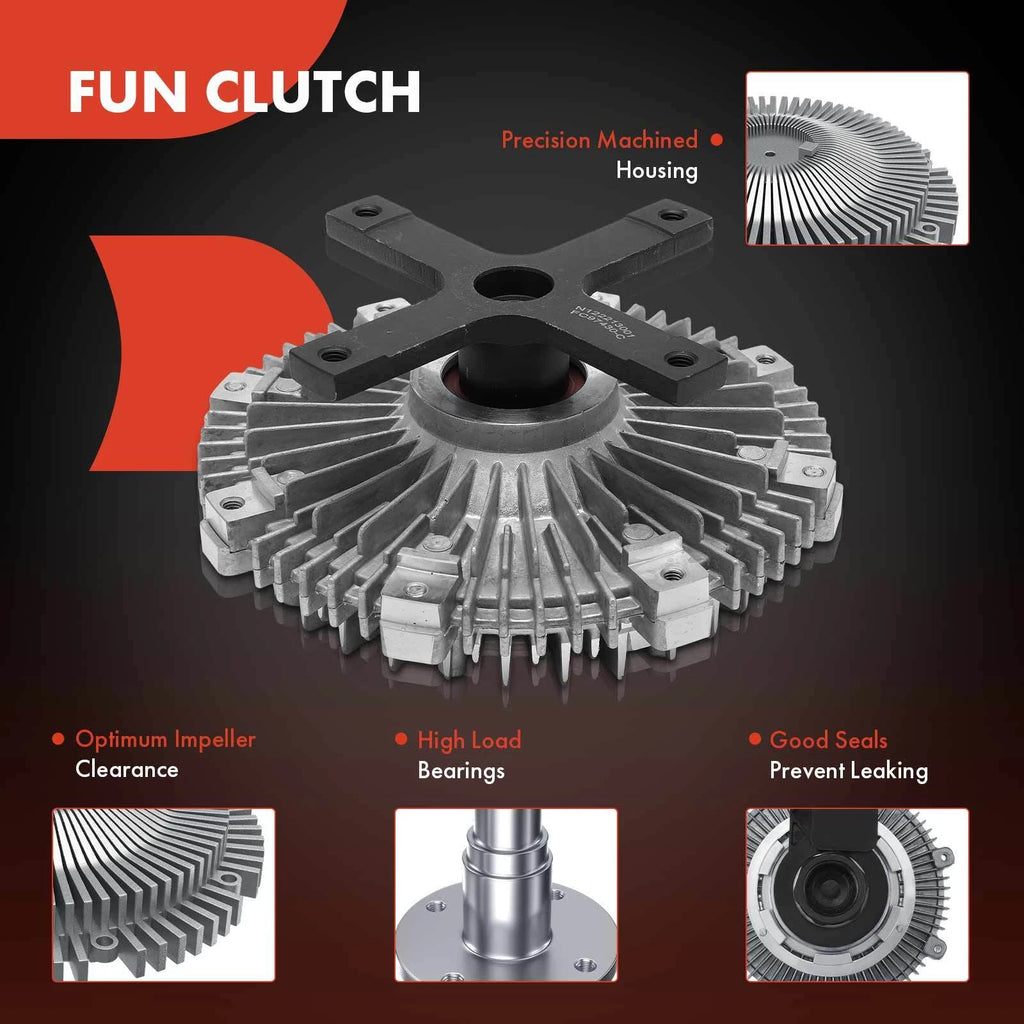 Fan Clutch for Chevrolet W4500 Tiltmaster, Isuzu NPR, GMC W3500 (2008–2010)