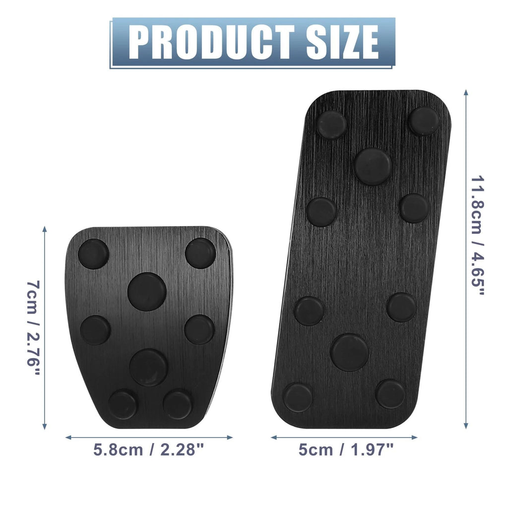 Foot Pedal Gas Brake Clutch Cover Kit for Subaru Impreza Forester 