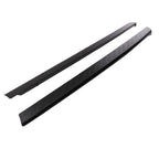 Set of 2 Bed Rail Cover Caps for Chevy Silverado 1500 (2007–2013) 7241104 Black