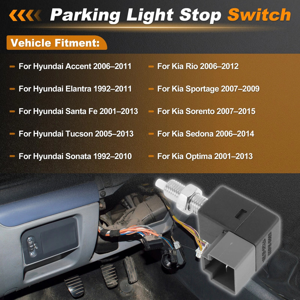 Brake Light Switch for Hyundai Accent (2006–2011) 938103K000 1 pcs