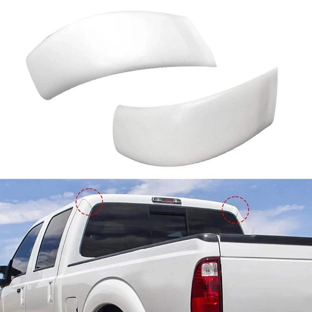 2X ABS White Roof Molding for Ford F-250 F-350 F-450 F-550 (1999–2007)