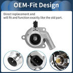 Engine Coolant Thermostat Housing Assembly for Chevrolet Cruze (2011–2015) No. 55593034