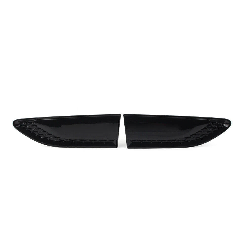 1 Pair Black Fender Vent Grille Louver for Land Rover Discovery Sport (2015–2021)