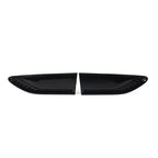 1 Pair Black Fender Vent Grille Louver for Land Rover Discovery Sport (2015–2021)