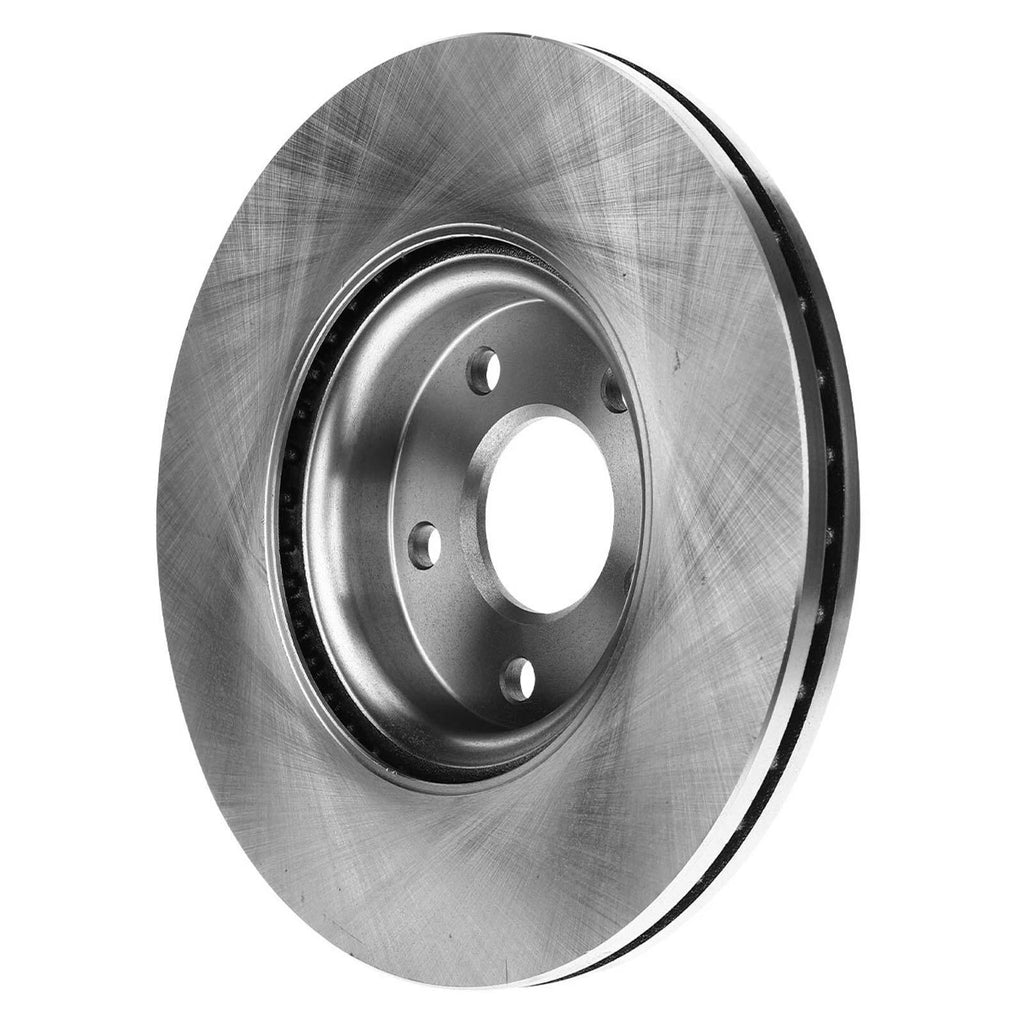 Front Disc Brake Rotors & Ceramic Pads for Ford Escape (2013-2015, 2017)