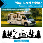 Vinyl Decal Sticker for Camper Van Motorhome (Fits )