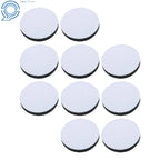 Set of 10 Soft Foam Interface Sponge Pads for Hook & Loop Backing