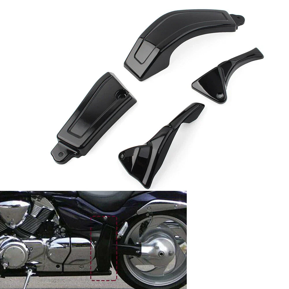 Gloss Black Frame Cover for Suzuki Boulevard M109 M109R (2006-2023)