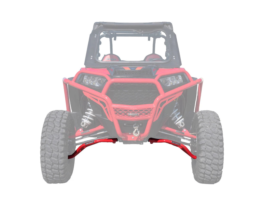 High Clearance Lower A Arms for Polaris RZR XP Turbo (2016–2023) - Red