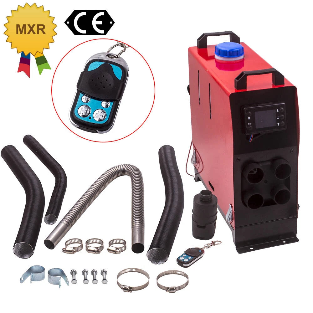 Diesel Air Heater 12V 2KW-5KW for Motorhomes (All in One, LCD Display)