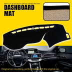 Dash Cover Mat for Honda Accord 4-Door Sedan (2013–2017) - Black