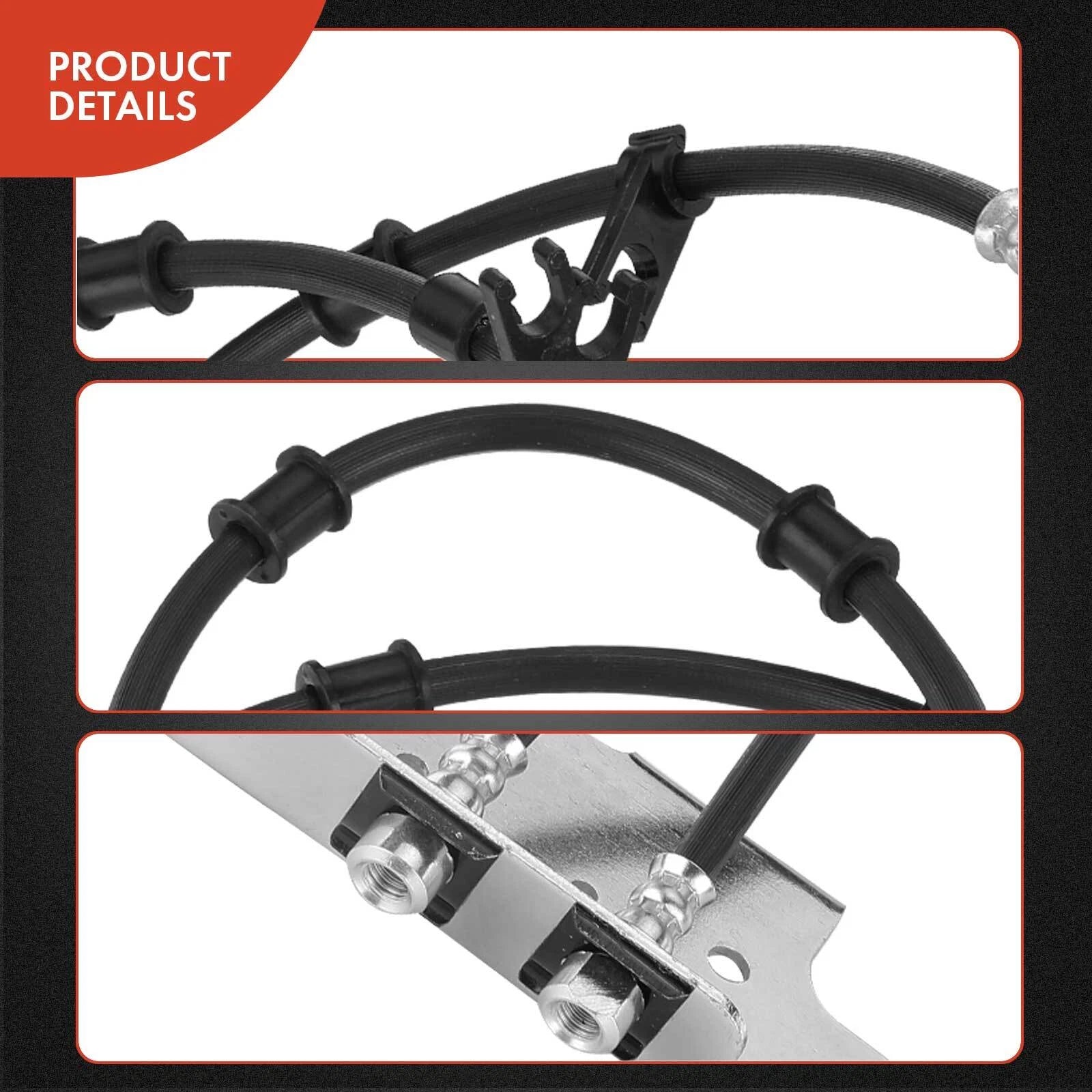 Rear Center Brake Hydraulic Hose for Ford F-250 Super Duty (2011–2023)