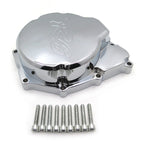 Motorcycle Engine Stator Cover for Yamaha YZF-R6 (2006–2021) Chrome "R6" Logo