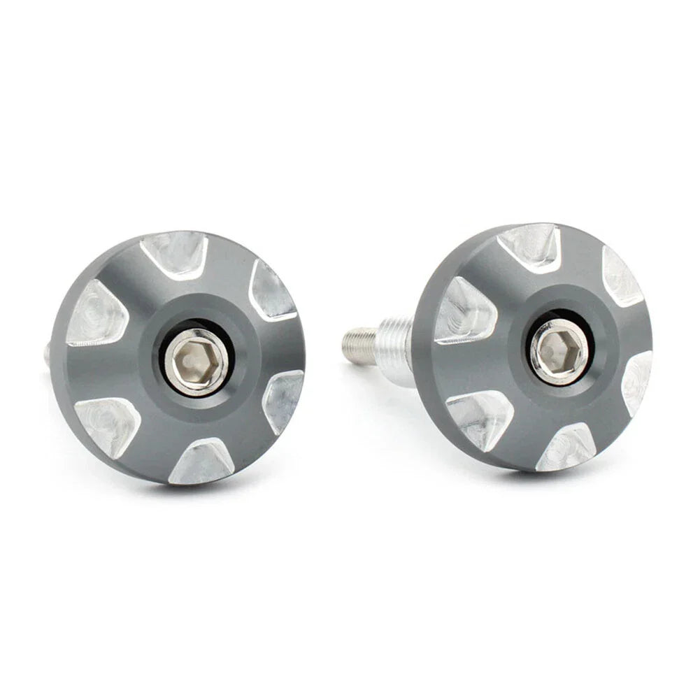 CNC Aluminum Motorcycle Handle Bar Grip End Caps for BMW R18 (2020-2023)