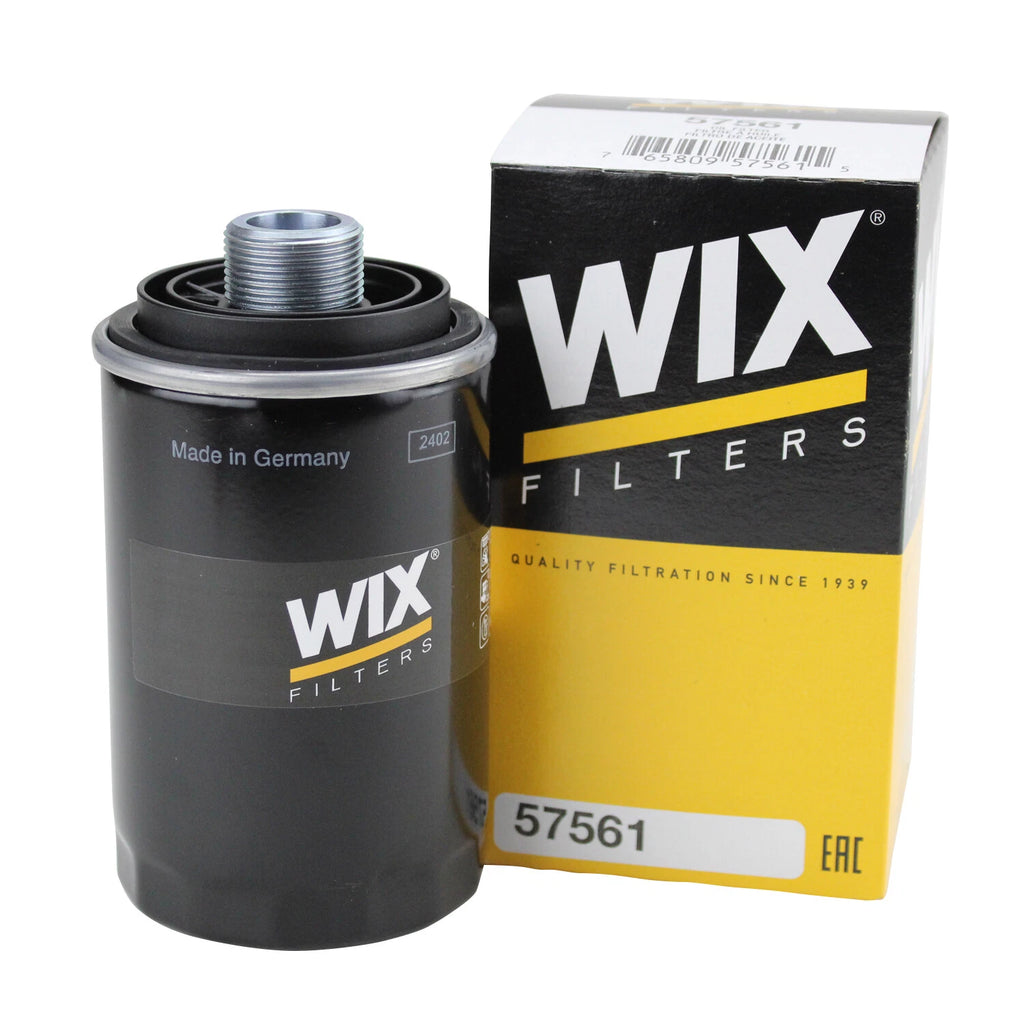 WIX 57561 Engine Oil Filter for Audi A3 A4 A5 A6 Quattro VW Beetle CC Eos Golf R (2006–2021)