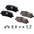 Rear Ceramic Brake Pad Set for Honda Odyssey, Pilot (2011–2017)